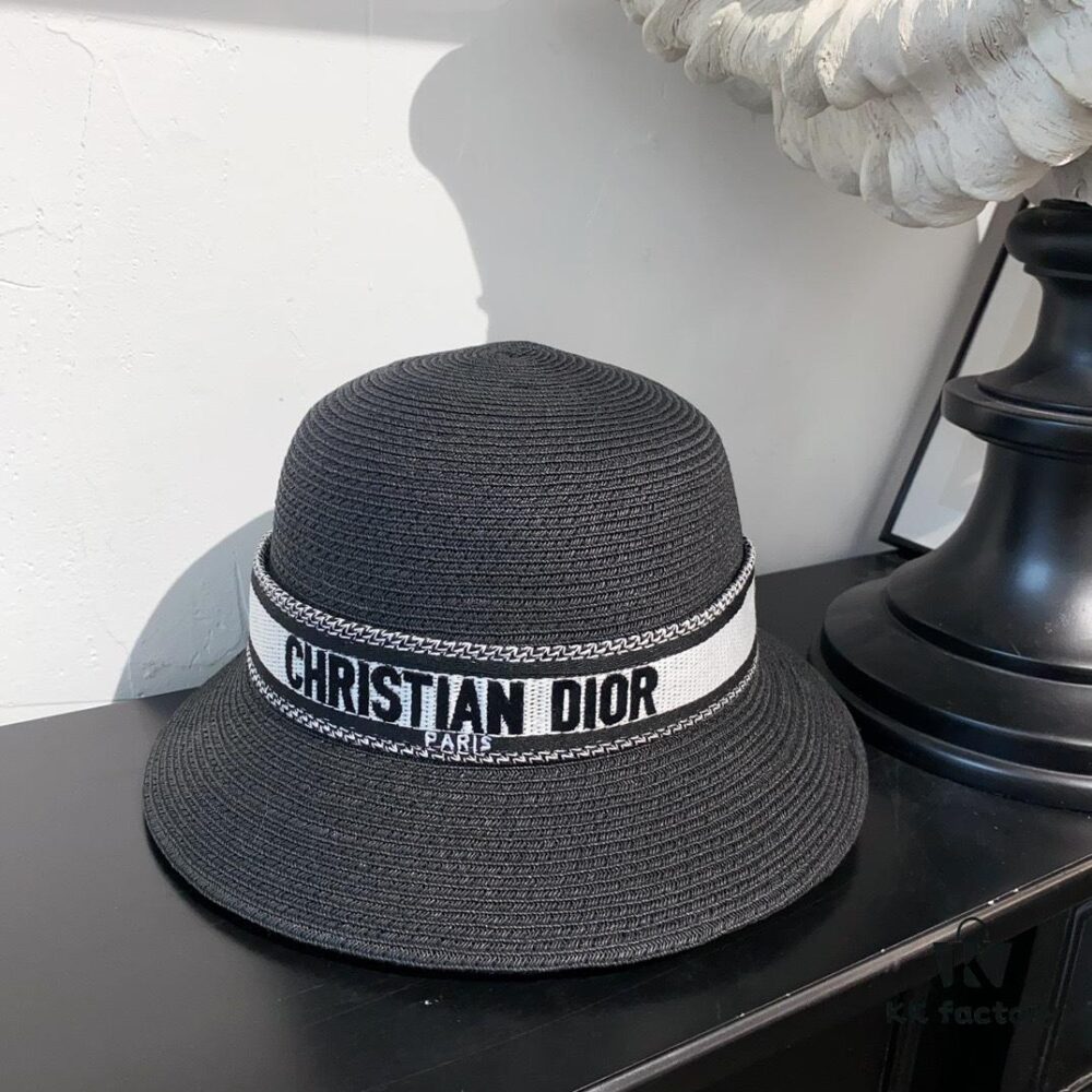692fb06099f2d84055c86d07 Dior New Bucket Hat with Lettered Webbing