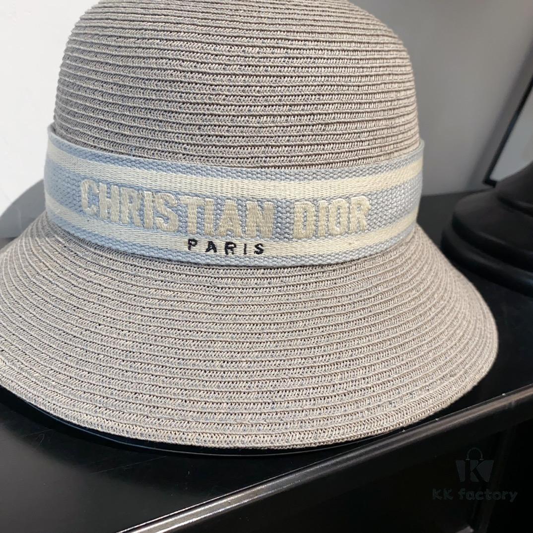 692fb06499f2d84055c86d0e Dior New Bucket Hat with Lettered Webbing