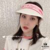 Dior New Embroidered Letter Straw Hat