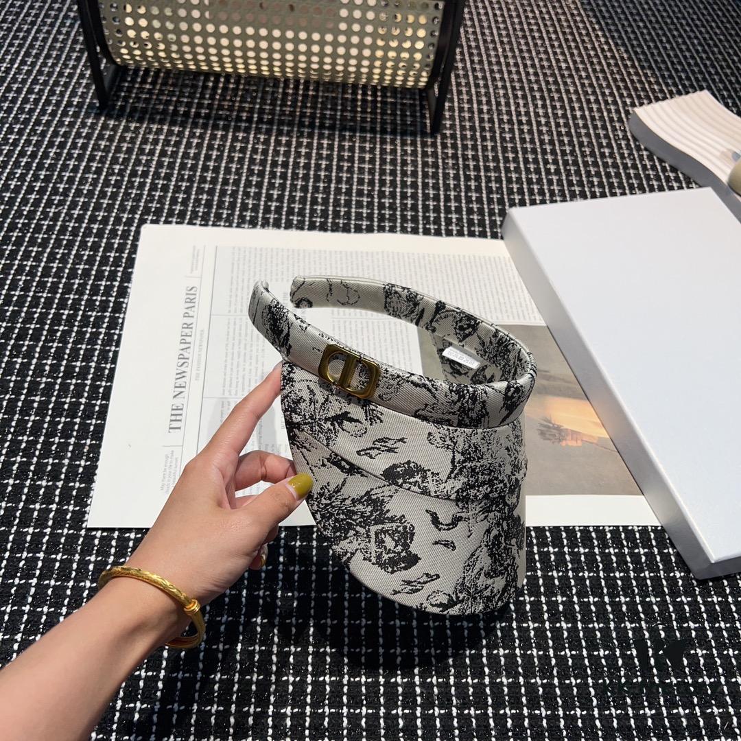 692fb0b899f2d84055c86da7 Dior Spring Collection New Arrival Stunning Sun Hat - Perfectly Tailored with Classic Plaid, Exuding Elegance and Sophistication