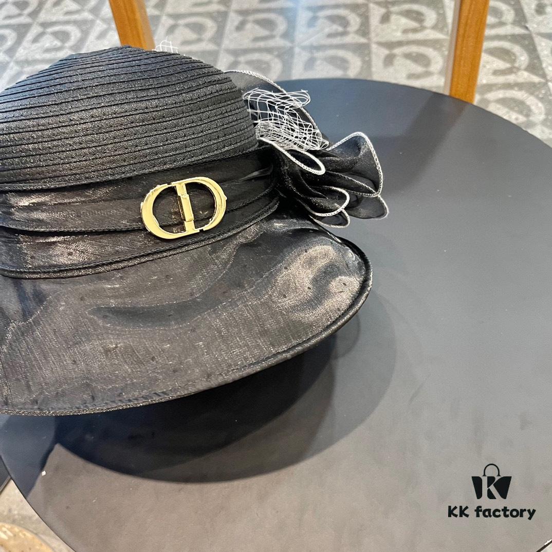 692fb0c999f2d84055c86dc8 Dior Korean-Style Oversized Fashion Sun Hat for Women, Wide-Brimmed Foldable UV-Protective Outdoor Hat, Versatile Bucket Hat, Baseball Cap, Knit Hat for Summer Travel