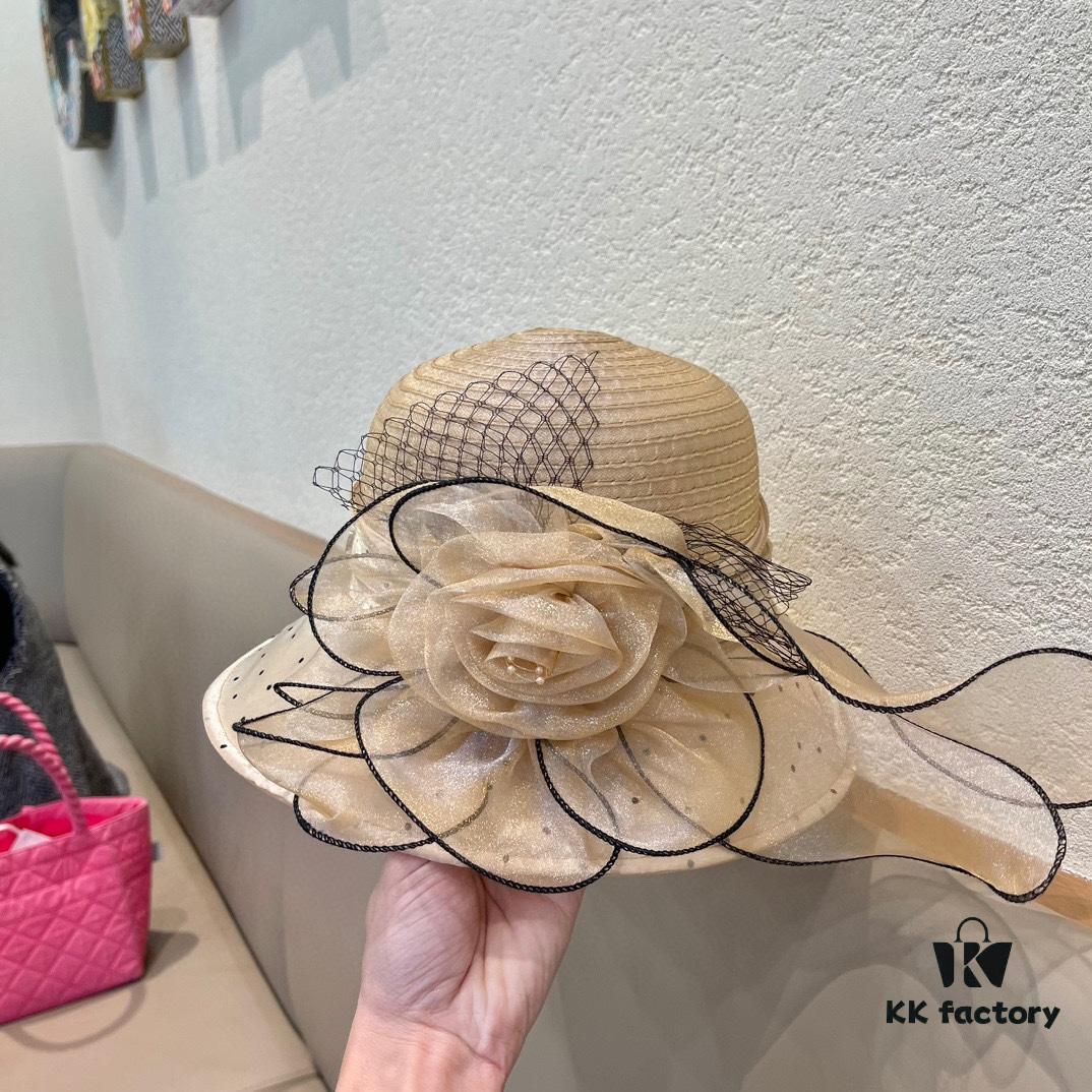 692fb0d399f2d84055c86dde Dior Korean-Style Oversized Sun Hat for Women, Fashionable Wide-Brimmed Foldable UV-Protective Hat for Summer Outdoor Wear, Versatile Bucket, Baseball, and Knit Hat