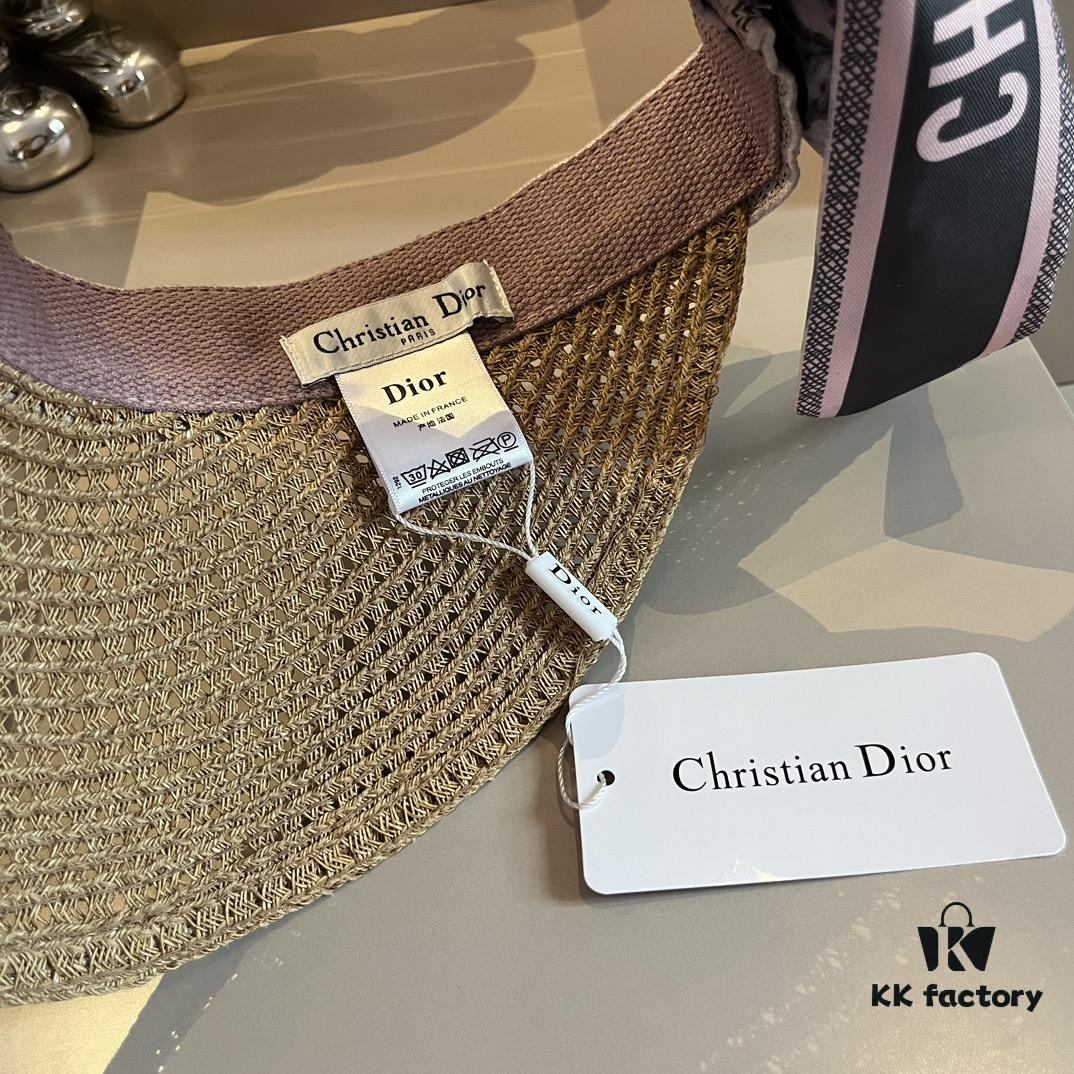 692fb0e599f2d84055c86dff Authentic DIOR Summer New Arrival Scarf Sun Hat, a Must-Have for Stylish Women