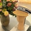 692fb0e699f2d84055c86e01 Authentic DIOR Summer New Arrival Sun Hat with Silk Scarf Design, a Must-Have for Stylish Women