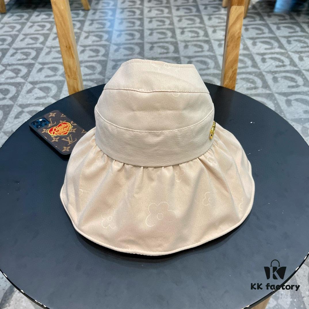 692fb0ea99f2d84055c86e05 Dior Korean-style New Colorful Gel Sun Hat for Women, Fresh Floral Breathable Open-top Travel Vacation Sun Hat, Fisherman Hat, Baseball Cap, Knit Hat