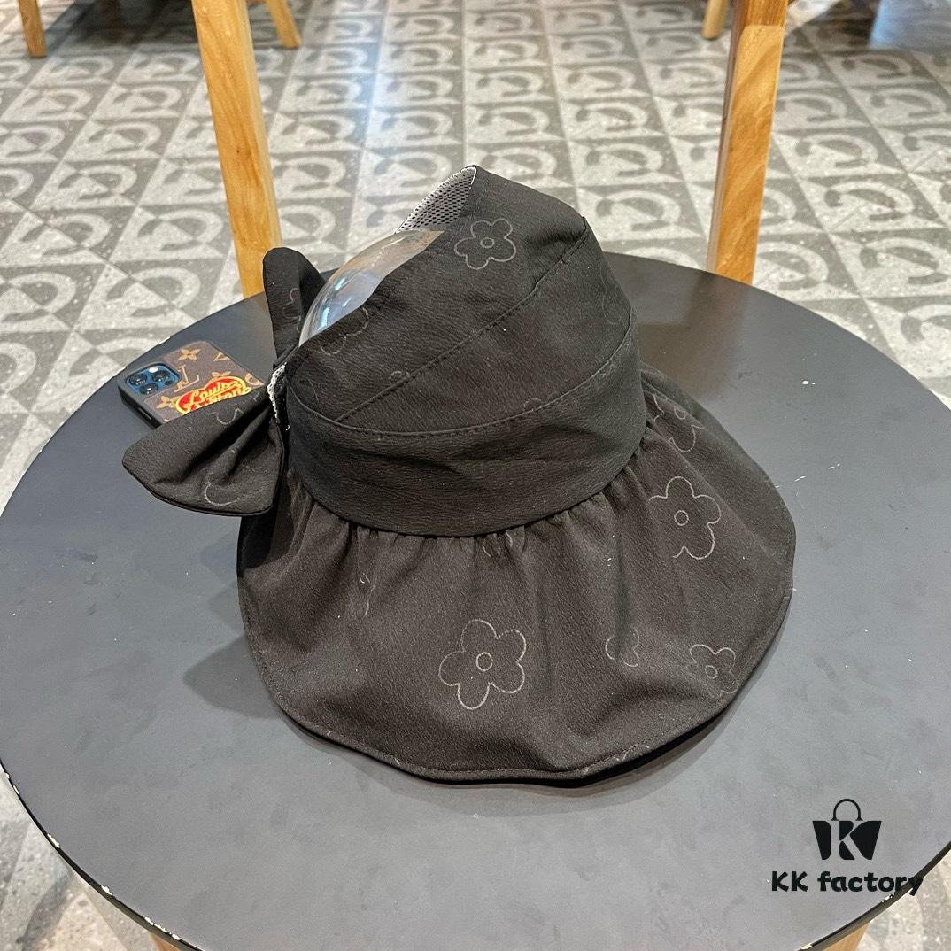 692fb0f199f2d84055c86e13 Dior Korean-style New Colorful Gel Sun Hat for Women, Fresh Floral Breathable Open-top Travel Vacation Sun Hat, Fisherman Hat, Baseball Cap, Knit Hat