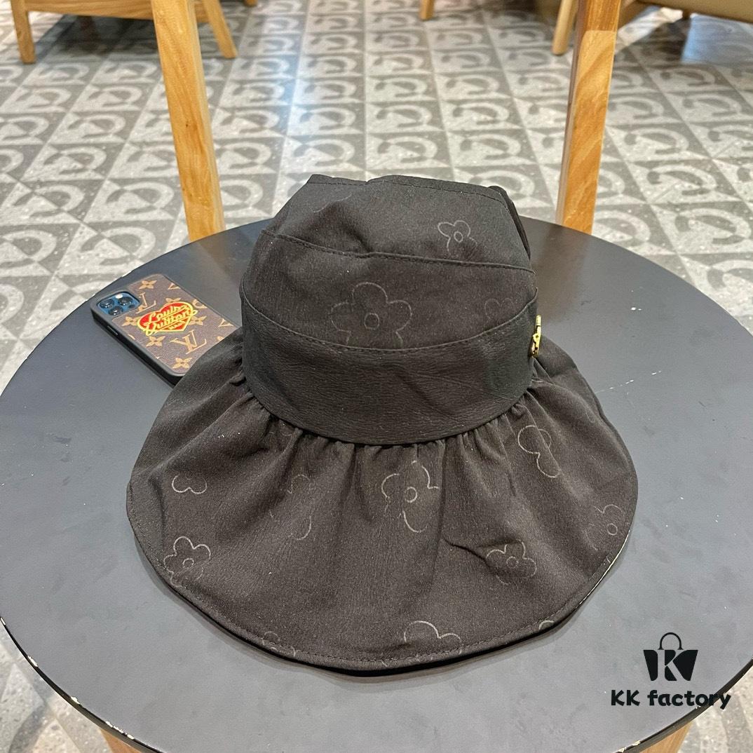 692fb0f799f2d84055c86e20 Dior Korean-style New Colorful Gel Sun Hat for Women, Fresh Floral Breathable Open-top Travel Vacation Sun Hat, Fisherman Hat, Baseball Cap, Knit Hat