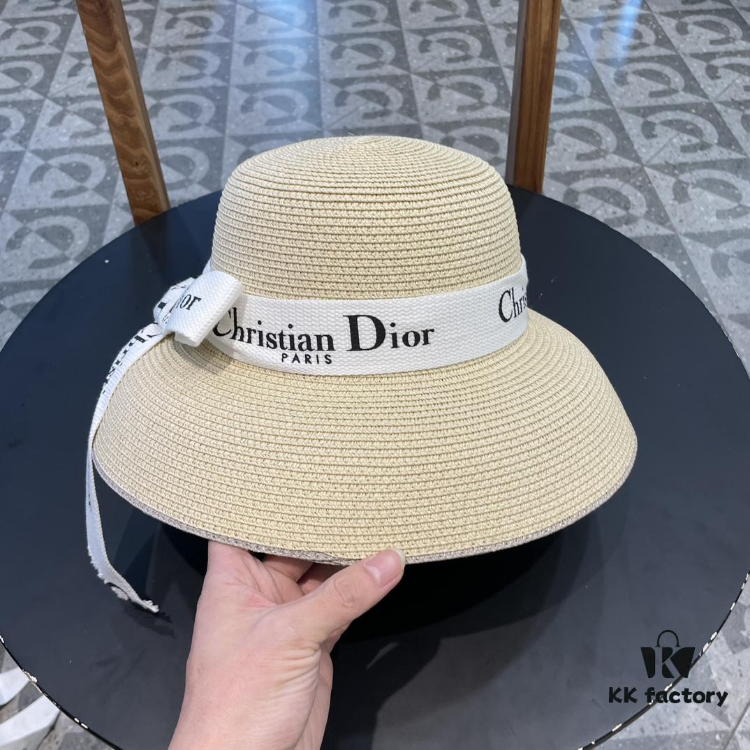 692fb0f999f2d84055c86e24 DIOR 2024 New Arrival Fashion Straw Hat, Super Popular Bell-Shaped Design, Stylish and Versatile