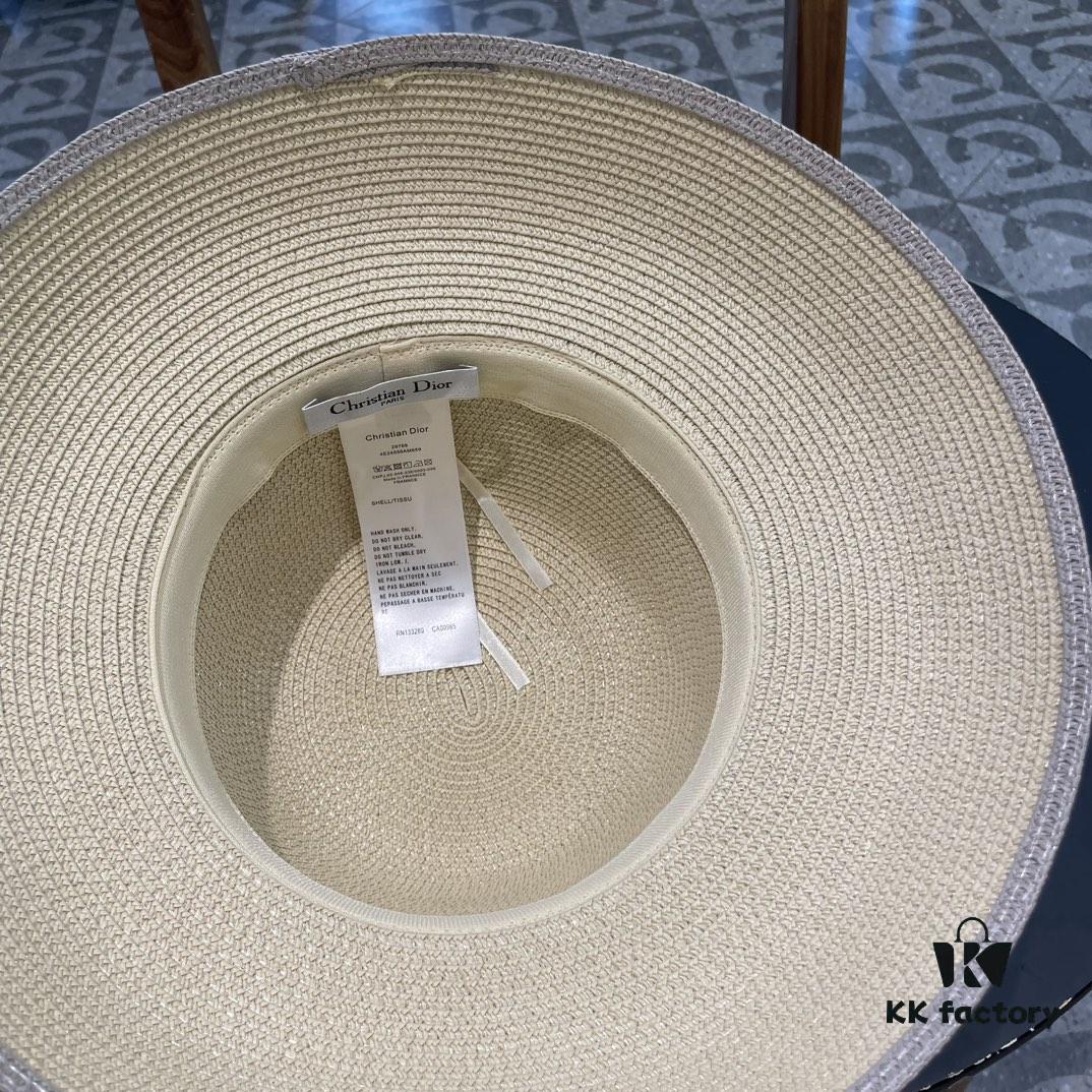 692fb0fd99f2d84055c86e2a DIOR 2024 New Arrival Fashion Straw Hat, Super Popular Bell-Shaped Design, Stylish and Versatile