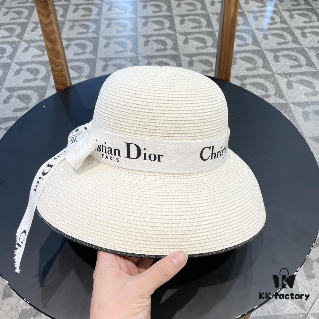692fb10899f2d84055c86e3c Dior 2024 New Arrival Fashion Straw Hat, Super Popular Bell-Shaped Design, Stylish and Versatile – A Must-Have for Travel
