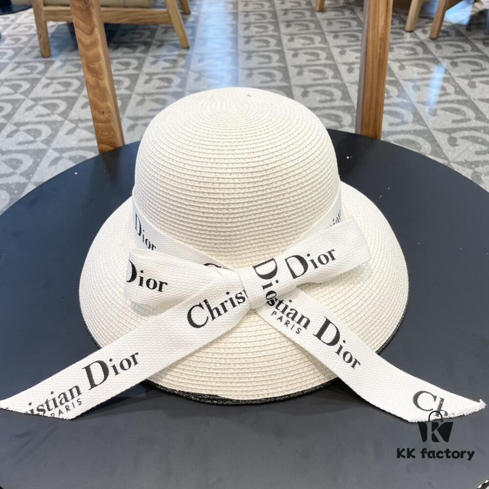 692fb10a99f2d84055c86e3e Dior 2024 New Arrival Fashion Straw Hat, Super Popular Bell-Shaped Design, Stylish and Versatile – A Must-Have for Travel