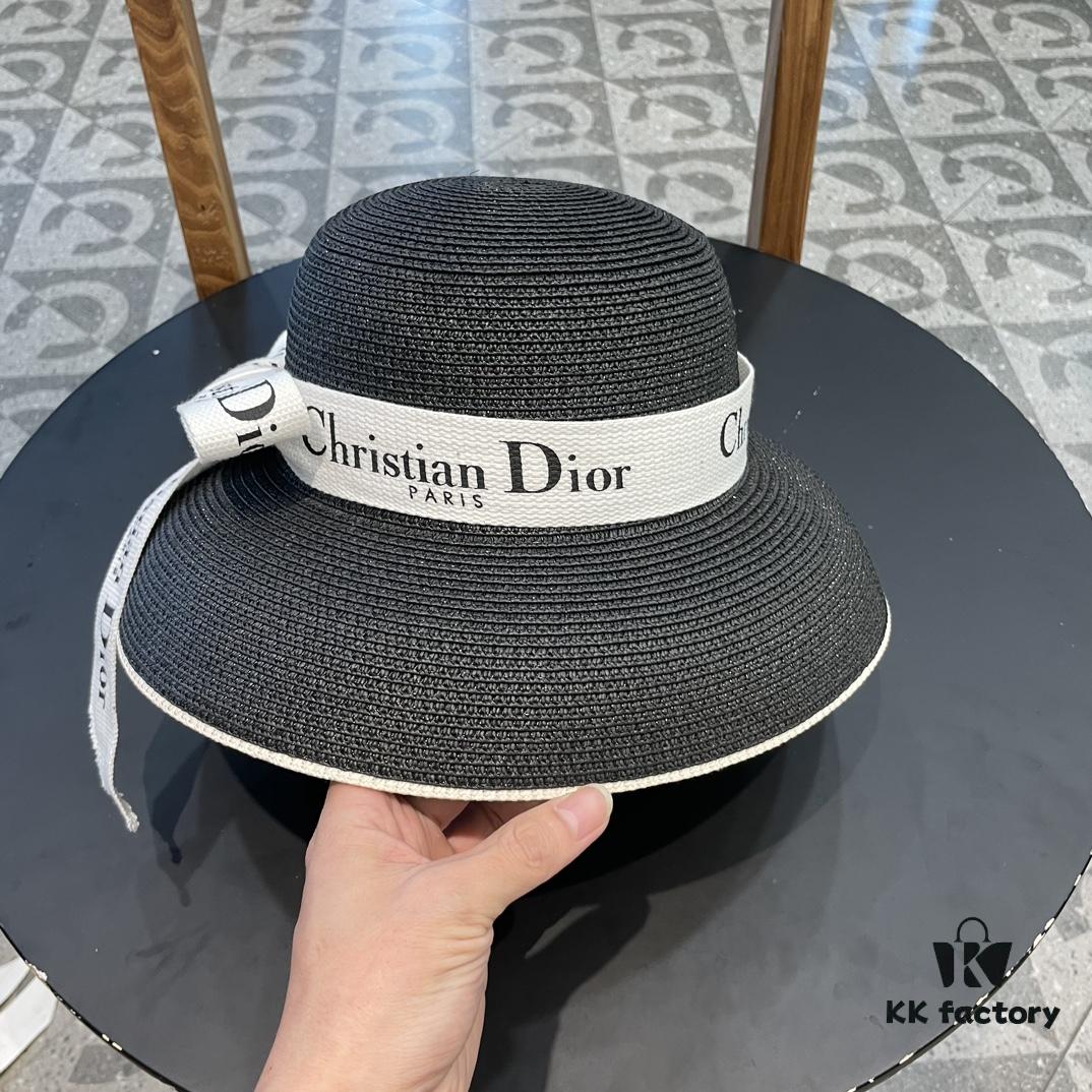 692fb10b99f2d84055c86e40 DIOR 2024 New Arrival Fashion Straw Hat, Super Popular Bell-Shaped Design, Stylish and Versatile for Any Outfit