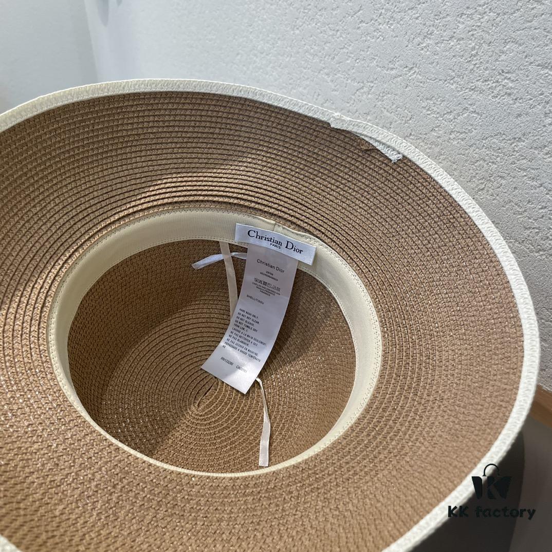 692fb10e99f2d84055c86e49 DIOR 2024 New Arrival Fashion Straw Hat, Super Popular Bell-Shaped Design, Stylish and Versatile for Any Outfit