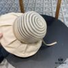 692fb12799f2d84055c86e7f Dior Cross-border Hot Sale Women's Fashionable Striped Bucket Hat, Wide-brimmed Sun Hat, UV-protective Summer Hat, Bucket Hat, Baseball Cap, Knit Hat