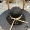 692fb13099f2d84055c86e8d Dior Cross-border Hot Sale Women's Fashionable Striped Bucket Hat, Wide-brimmed Sun Hat, UV-protective Summer Hat, Fisherman Hat, Baseball Cap, Knit Hat