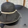 692fb13299f2d84055c86e90 Dior Cross-border Hot Sale Women's Fashionable Striped Bucket Hat, Wide-brimmed Sun Hat, UV-protective Summer Hat, Fisherman Hat, Baseball Cap, Knit Hat
