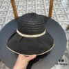 692fb13399f2d84055c86e92 Dior Cross-border Hot Sale Women's Fashionable Striped Bucket Hat, Wide-brimmed Sun Hat, UV-protective Summer Hat, Fisherman Hat, Baseball Cap, Knit Hat