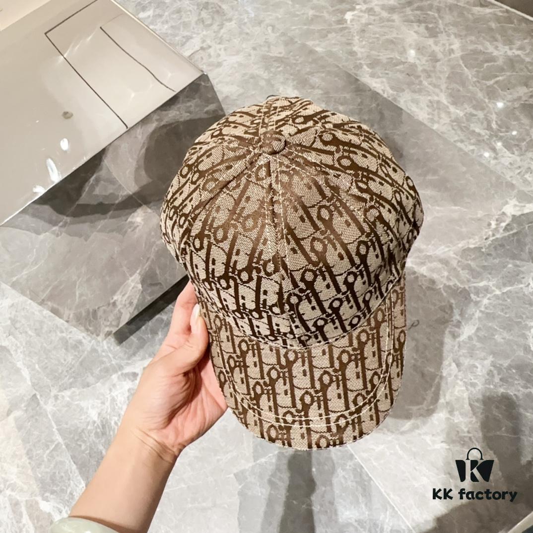 692fb14699f2d84055c86ea9 DIOR Monogram Baseball Cap