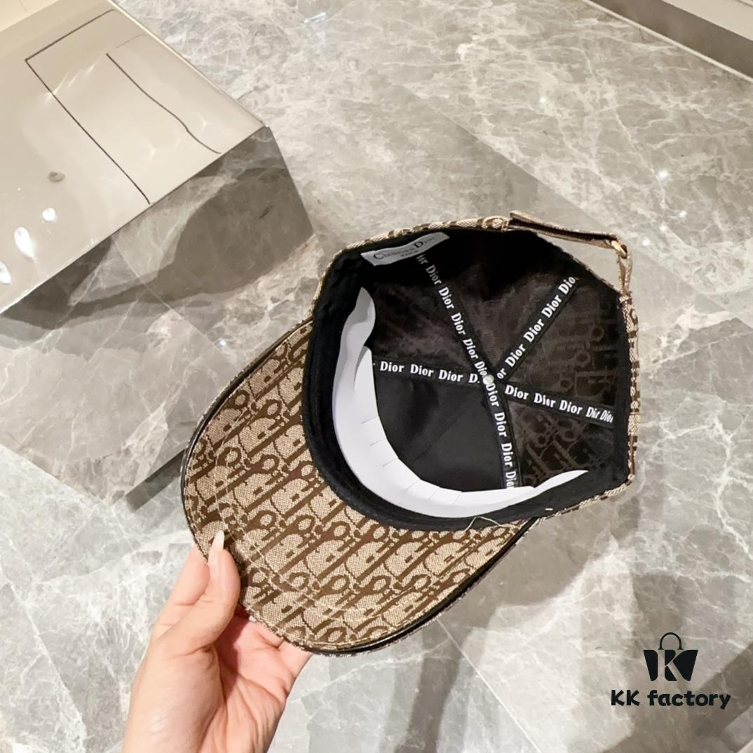 692fb14a99f2d84055c86eae DIOR Monogram Baseball Cap