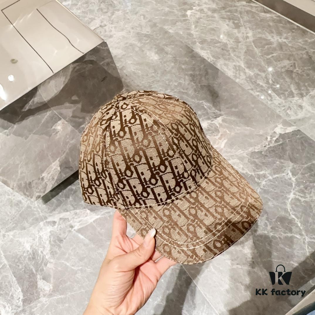 692fb14e99f2d84055c86eb4 DIOR Monogram Baseball Cap