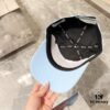 Dior Spring Summer Vintage Print Baseball Cap Knit Fisherman Hat