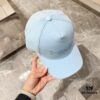 Dior Spring Summer Vintage Print Baseball Cap Knit Fisherman Hat