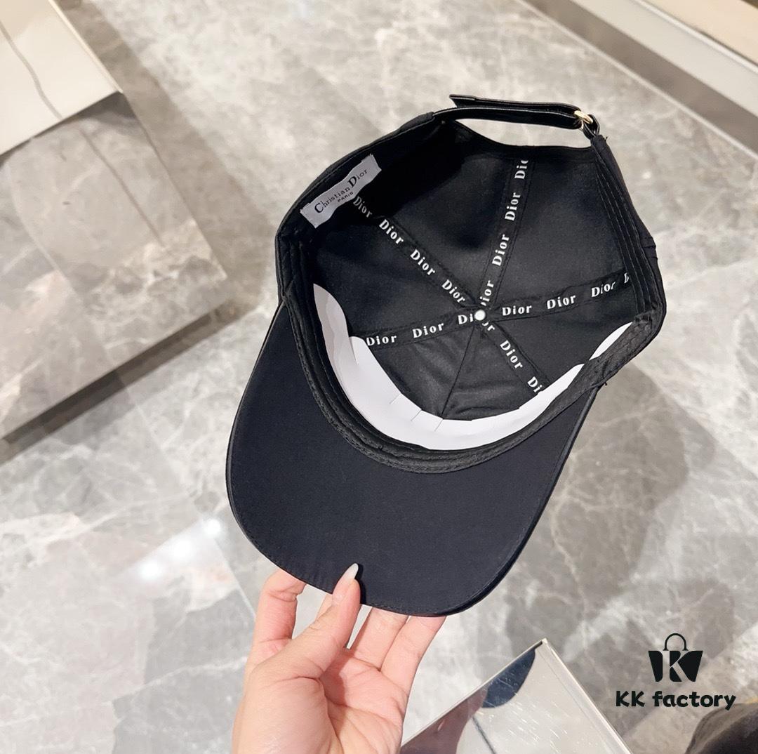 Dior Spring Summer Vintage Print Baseball Cap Fisherman Hat Knit Hat