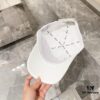 Dior Spring Summer Vintage Print Baseball Cap Knit Fisherman Hat