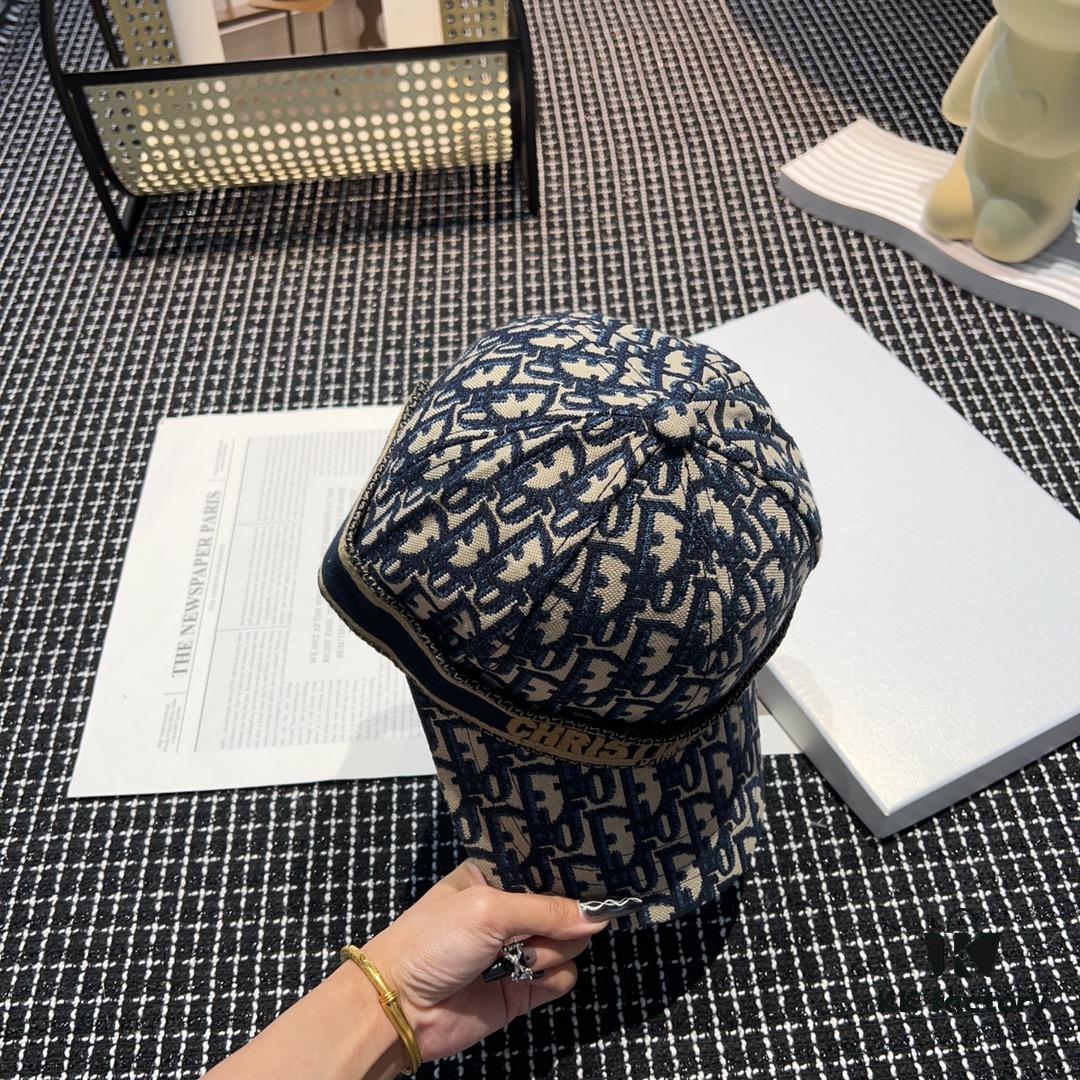 Authentic Dior Counter Latest Stockout Baseball Cap