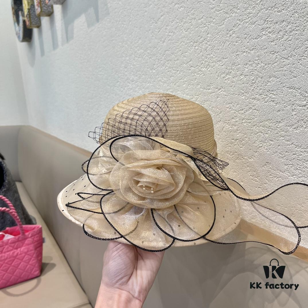 692fb18999f2d84055c86f09 Dior Korean-Style Oversized Fashion Sun Hat for Women, Summer Wide-Brimmed Foldable UV-Protection Hat, Versatile Outdoor Bucket, Baseball, and Knit Hat