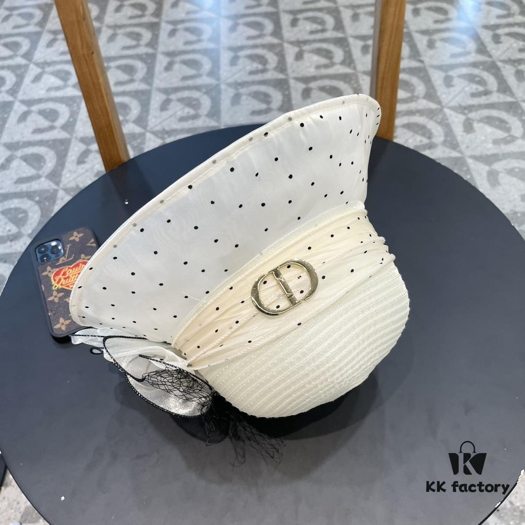 692fb18d99f2d84055c86f10 Dior Korean-Style Oversized Fashion Sun Hat for Women, Wide-Brimmed Foldable UV-Protective Outdoor Hat, Versatile Bucket Hat, Baseball Cap, Knit Hat for Summer Travel