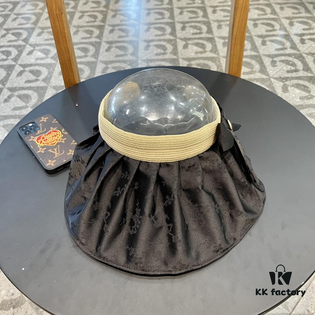 692fb19499f2d84055c86f1c Dior Summer New Arrival Wide-Brimmed Open-Top Hat for Women, Foldable Sun Hat for Beach Vacations, UV-Protective Sun Hat, Travel Hat, Fisherman Hat, Baseball Cap, Knit Hat