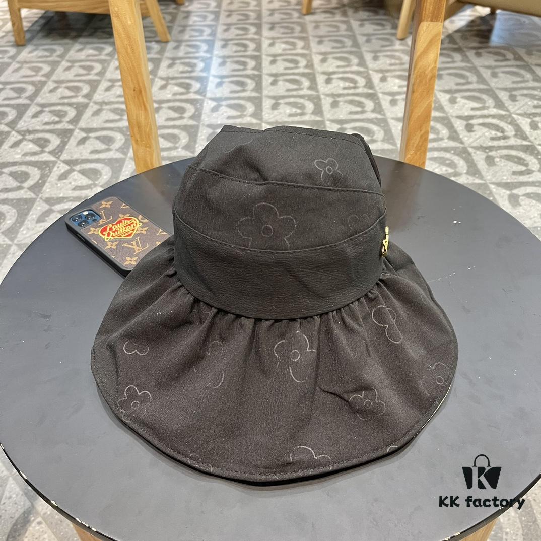 692fb1a099f2d84055c86f2f Dior Korean-style New Colorful Gel Sun Hat for Women, Fresh Floral Breathable Open-top Travel Vacation Sun Hat, Fisherman Cap, Baseball Cap, Knit Hat