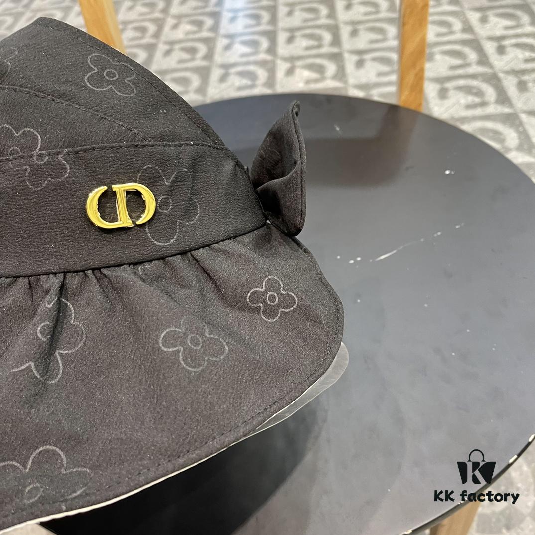 692fb1a199f2d84055c86f31 Dior Korean-style New Colorful Gel Sun Hat for Women, Fresh Floral Breathable Open-top Travel Vacation Sun Hat, Fisherman Cap, Baseball Cap, Knit Hat