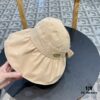 692fb1a799f2d84055c86f3e Dior Korean-style New Colorful Gel Sun Hat for Women, Fresh Floral Breathable Open-top Travel Vacation Sun Hat, Fisherman Cap, Baseball Cap, Knit Hat