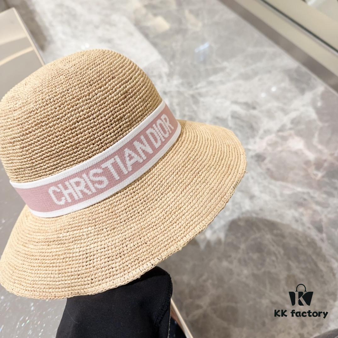 692fb1c399f2d84055c86f6c Dior New Arc de Triomphe Braided Straw Hat