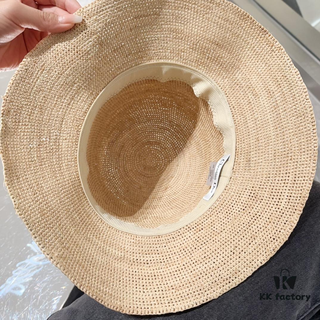 692fb1c599f2d84055c86f6f Dior New Arc de Triomphe Braided Straw Hat