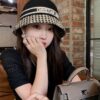 692fb22d99f2d84055c86fe0 Dior Winter Olympics Autumn-Winter Wool Hat, Color-Block Newsboy Cap, 100% Wool Fabric, Head Circumference 57cm