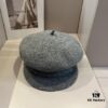 692fb23f99f2d84055c86ff2 Dior Wool Painter's Cap, 100% Wool Fabric, Head Circumference 57cm
