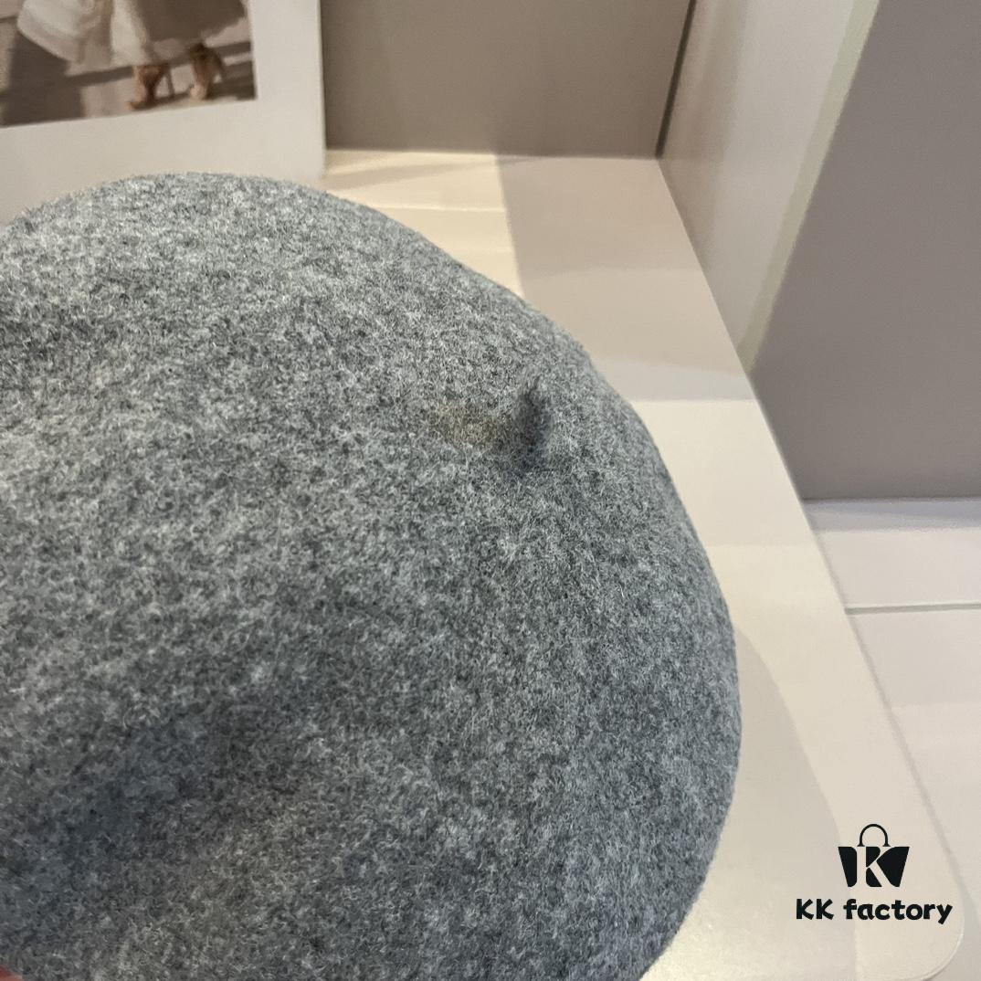 692fb24399f2d84055c86ff7 Dior Wool Painter's Cap, 100% Wool Fabric, Head Circumference 57cm