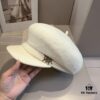 692fb24b99f2d84055c87007 Dior Wool Painter's Cap, 100% Wool Fabric, Head Circumference 57cm