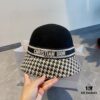 692fb25399f2d84055c8700f Dior Winter Olympics Fall/Winter Wool Hat, Color-Block Fedora, 100% Wool Fabric, Head Circumference 57cm