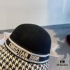 692fb25399f2d84055c87010 Dior Winter Olympics Fall/Winter Wool Hat, Color-Block Fedora, 100% Wool Fabric, Head Circumference 57cm