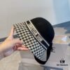 692fb25699f2d84055c87013 Dior Winter Olympics Fall/Winter Wool Hat, Color-Block Fedora, 100% Wool Fabric, Head Circumference 57cm