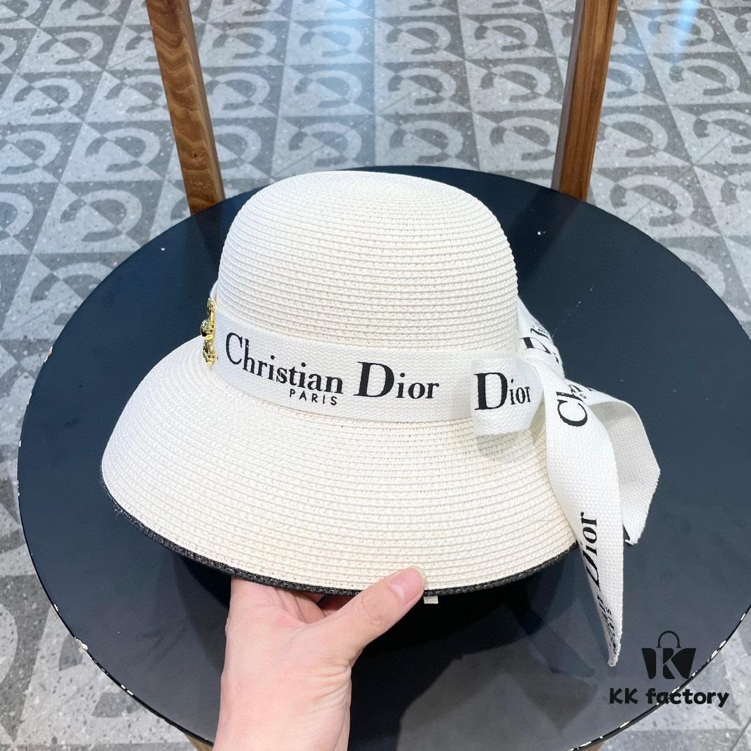 692fb25d99f2d84055c8701e Dior 2024 New Arrival Fashionable Straw Hat, Super Popular Bell-Shaped Design, Stylish and Versatile