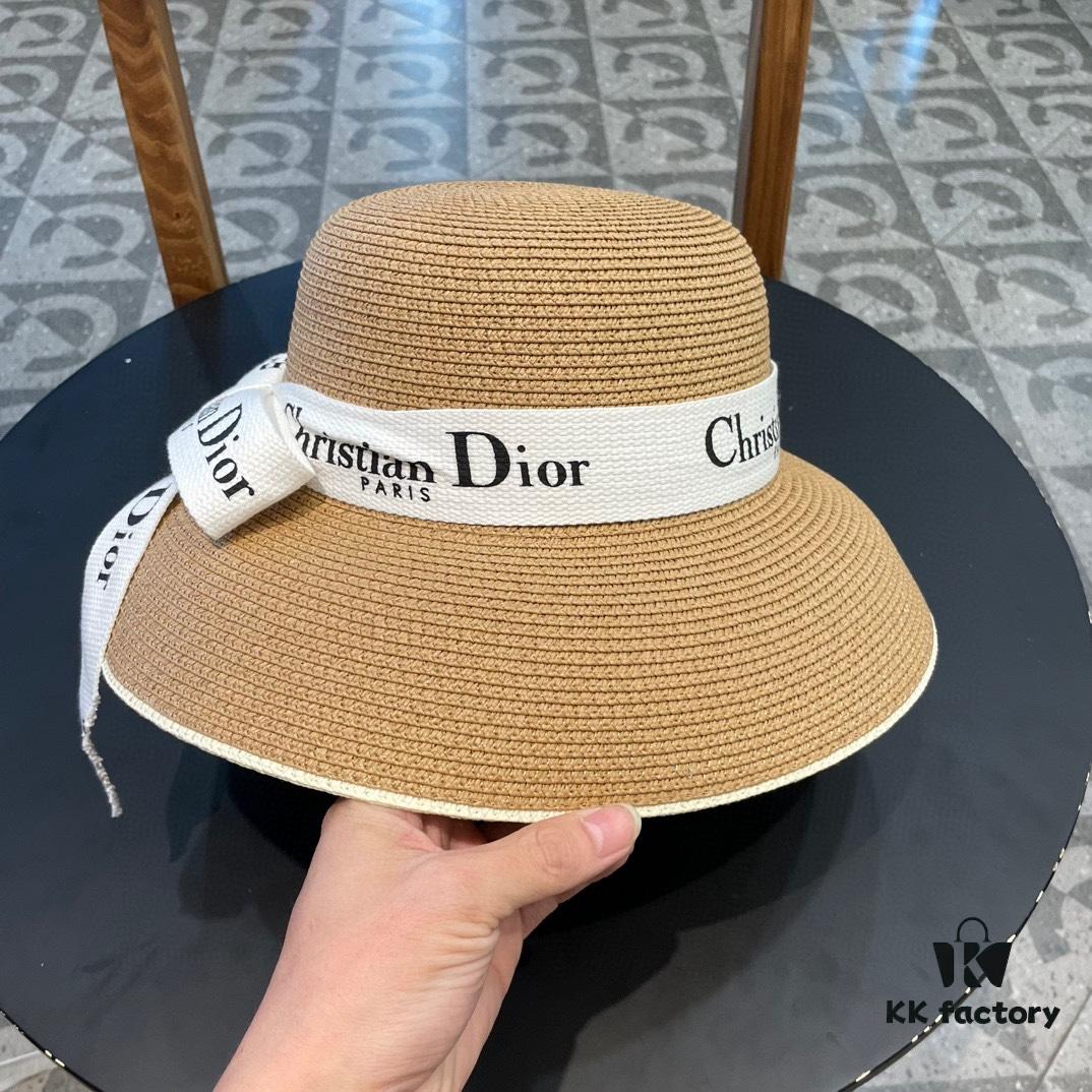 692fb26b99f2d84055c87031 Dior 2024 New Arrival Fashionable Straw Hat, Super Popular Lampshade Style, Effortlessly Stylish and a Must-Have for Travel