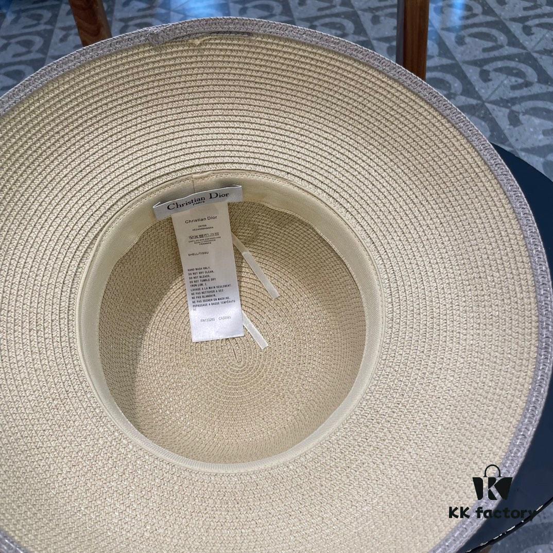 692fb26b99f2d84055c87032 Dior 2024 New Arrival Fashionable Straw Hat, Super Popular Lampshade Style, Effortlessly Stylish for Any Outfit