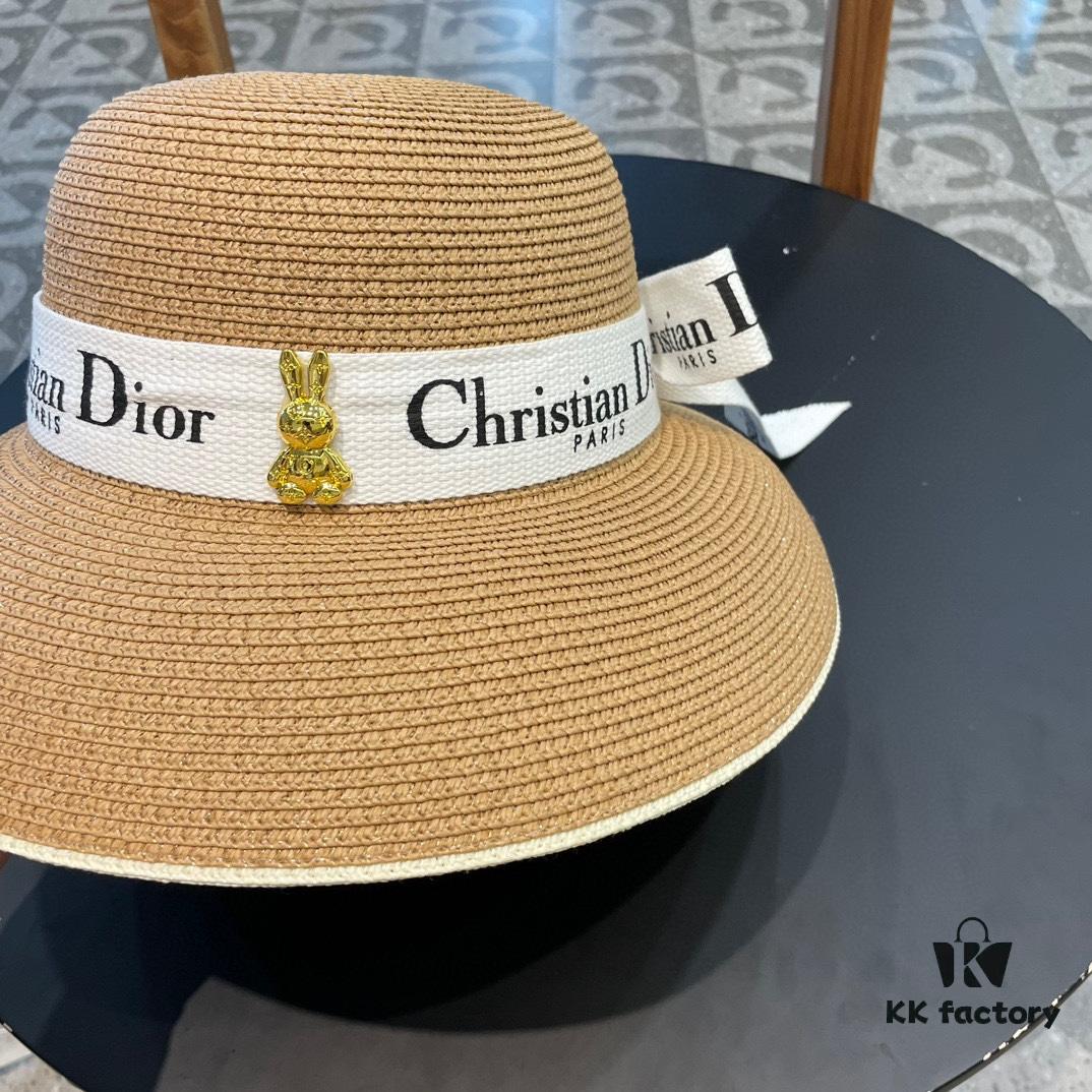 692fb26f99f2d84055c87035 Dior 2024 New Arrival Fashionable Straw Hat, Super Popular Lampshade Style, Effortlessly Stylish and a Must-Have for Travel