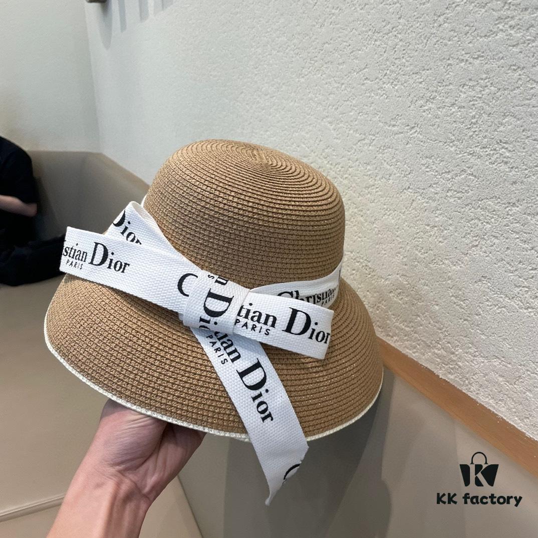 692fb26f99f2d84055c87036 Dior 2024 New Arrival Fashionable Straw Hat, Super Popular Lampshade Style, Effortlessly Stylish and a Must-Have for Travel