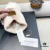 692fb27799f2d84055c87040 Dior Women's Knitted Hat with Genuine Fox Fur Pom-Pom, Thick Winter Warm Ear-Protecting Beanie for Autumn and Winter